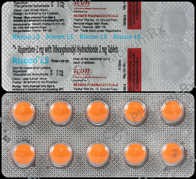 Riscon LS 2/2mg Tablet 10s