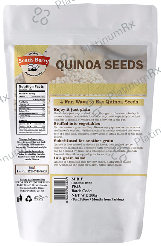 Seeds Berry Quinoa Seeds 200 gm