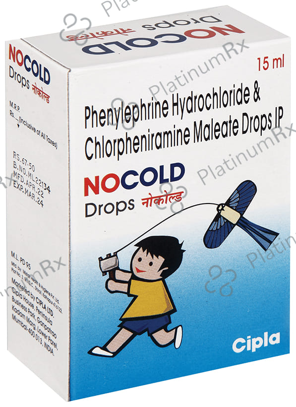 Nocold 2/5mg Drop 15ml