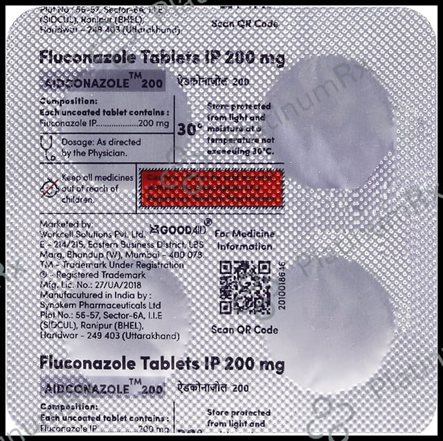 Aidconazole 200mg Tablet 2s