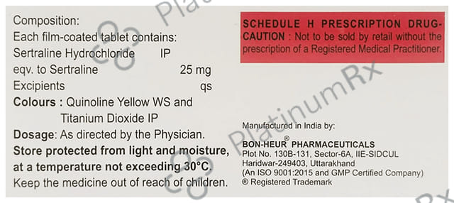 Sersam 25mg Tablet 10s