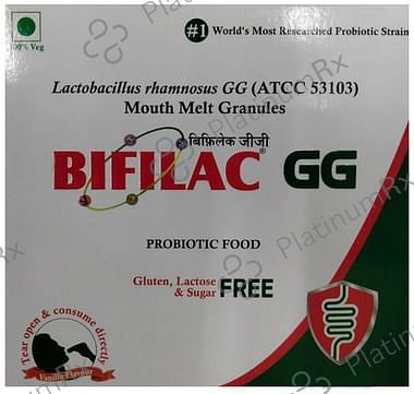 Bifilac GG Mouth Melt Granules Vanilla Sugar Free 0.75gm