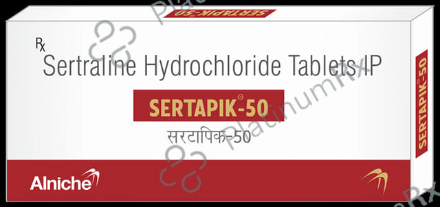 Sertapik 50 Tablet