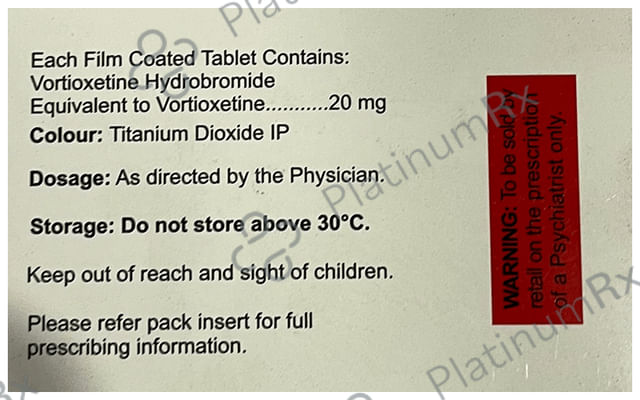 Voxitin 20mg Tablet 10s