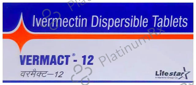 Vermact 12 Tablet DT 10 Tablet DT
