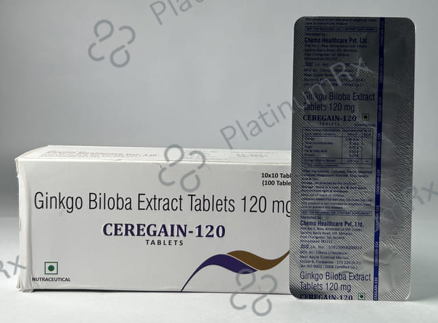 Ceregain 120mg Tablet 10s