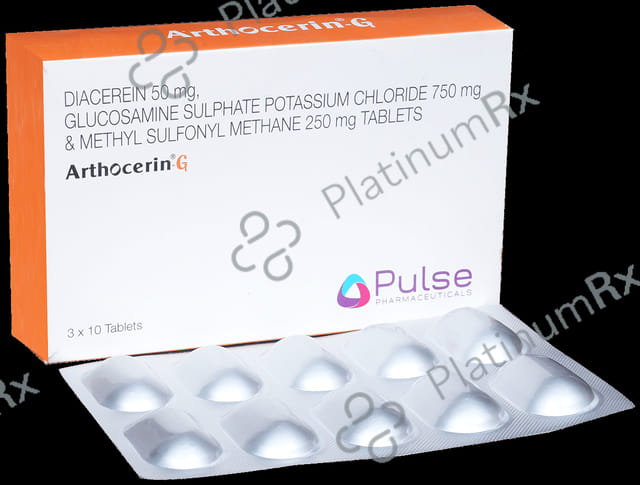 Arthocerin G 50/750/250mg Tablet 10s