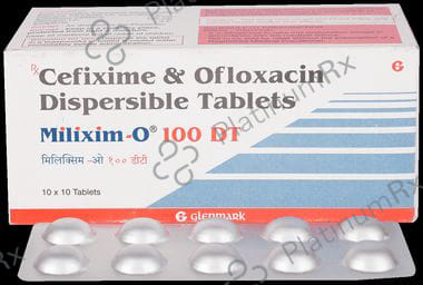 Milixim O 100/100mg Tablet DT 10s