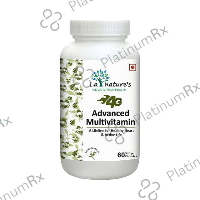 La Nature 4G Advanced Multivitamin Formula Softgel Capsules 60s