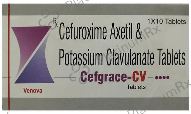 Cefgrace CV 500/125mg Tablet 10s