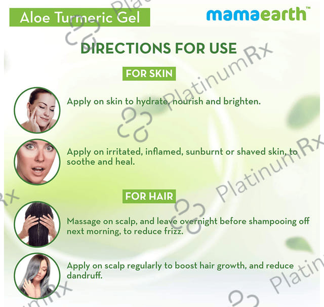 Mamaearth Aloe Turmeric Gel 300 ml