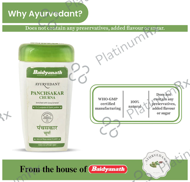 Baidyanath Ayurvedant Panchsakar Churna