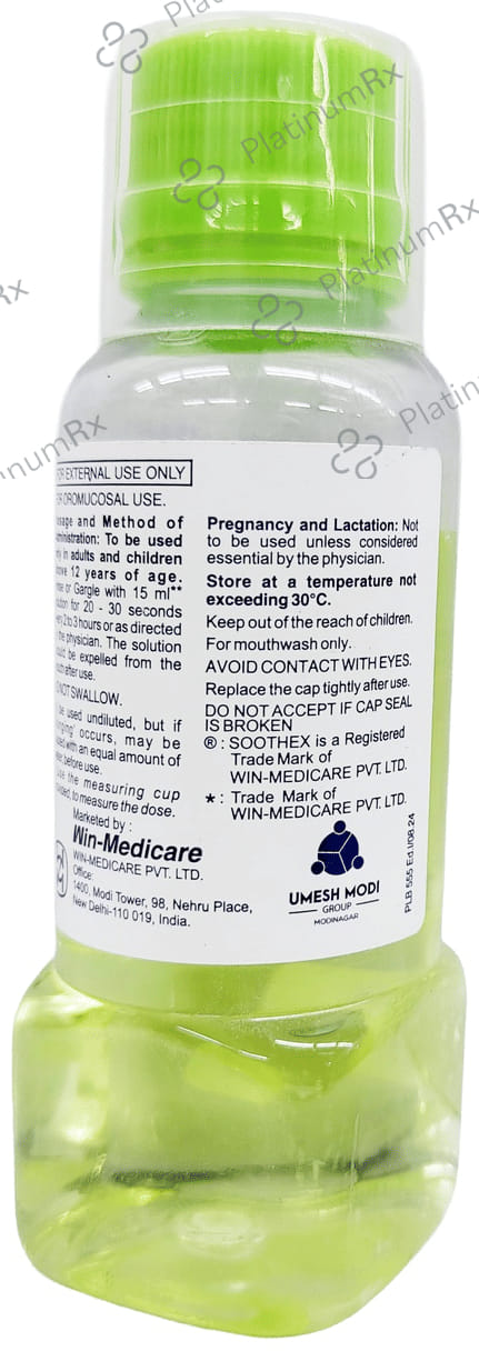Soothex Gargle Mouth Wash 100ml