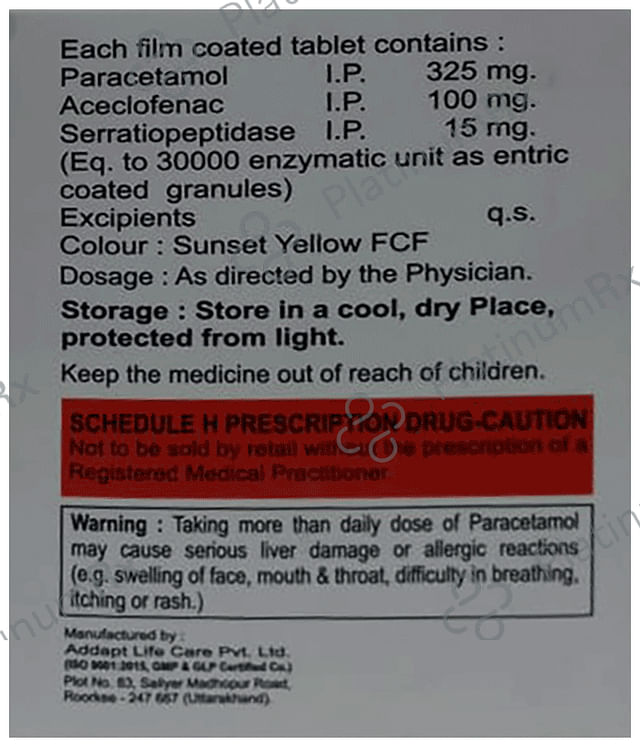 Movax-S Tablet