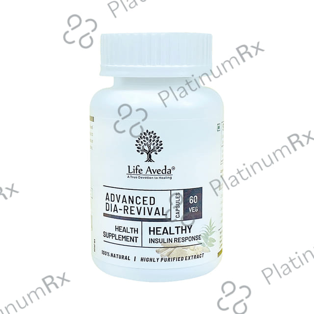 Life Aveda Advanced Dia-Revival Veg Capsule
