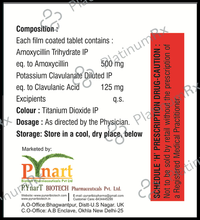 Moxtal CV 625mg Tablet 6s