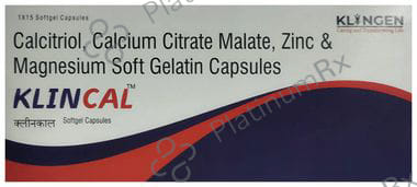 Klincal Softgel Capsule 15 Soft Gelatin Capsule