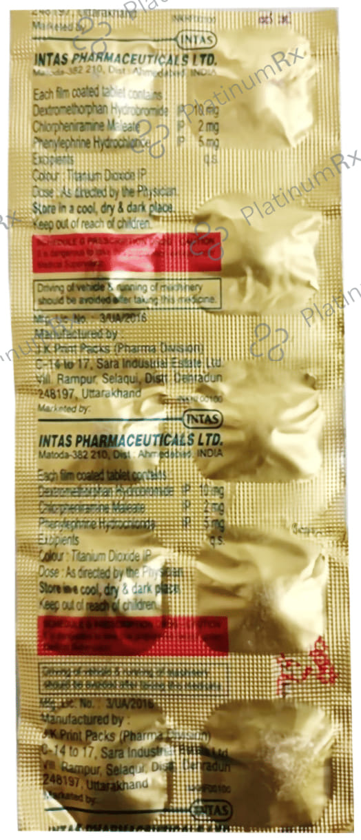 Kuff Q DX 5/2/10mg Tablet 10s