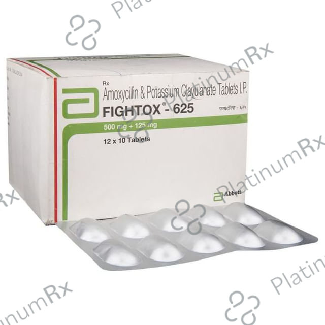 Fightox 500/125mg Tablet 10s