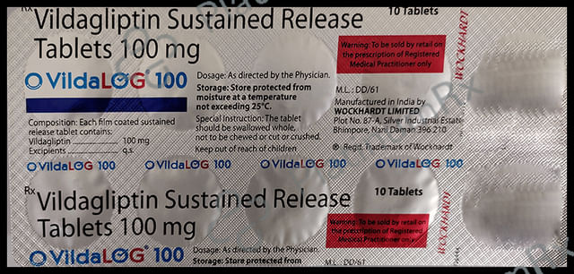 O Vildalog 100 Tablet SR