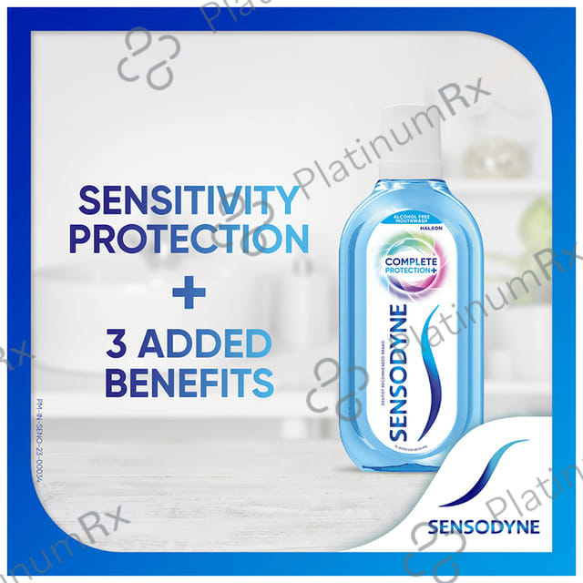 Sensodyne Complete Protection+ Mouth Wash 100ml