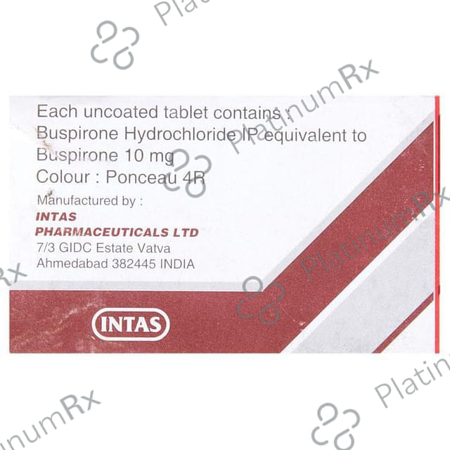 Buspin 10 Tablet