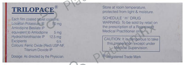 Trilopace Tablet 10s