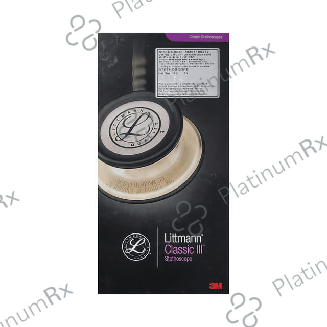 3M Littmann 5627 Classic III Stethoscope, Burgundy Tube, 27 Inch