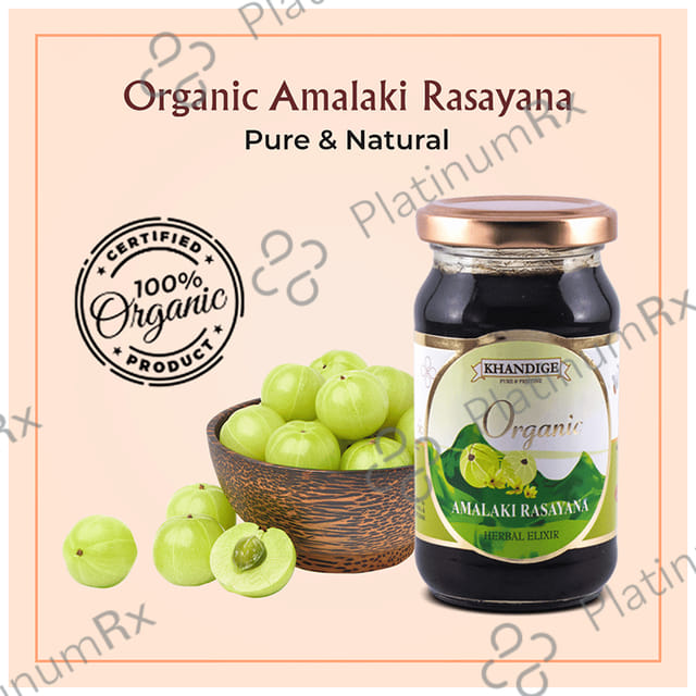 Khandige Pure & Pristine Organic Amalaki Rasayana Herbal Elixir