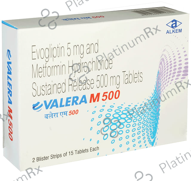 Valera M 5/500mg Tablet SR 15s