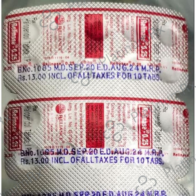 Relinase 0.25mg Tablet 10s