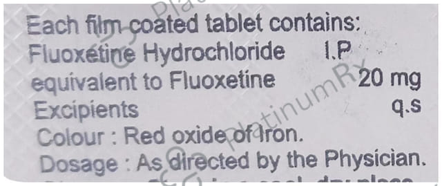 Fluoxer 20mg Tablet