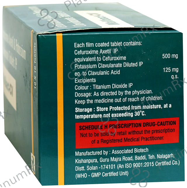 Wallbact CV 500/125mg Tablet 10s