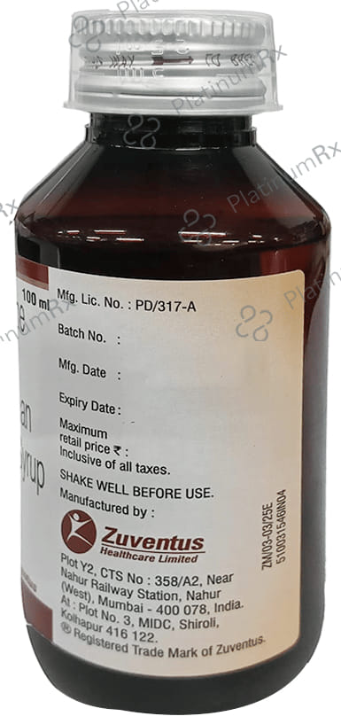 Soventus DX 2/10mg Sugar Free Syrup 100ml