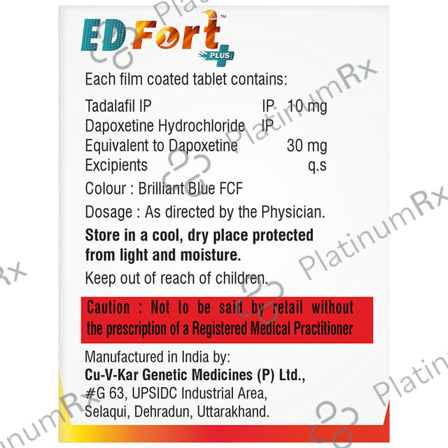 ED Fort Plus Tablet