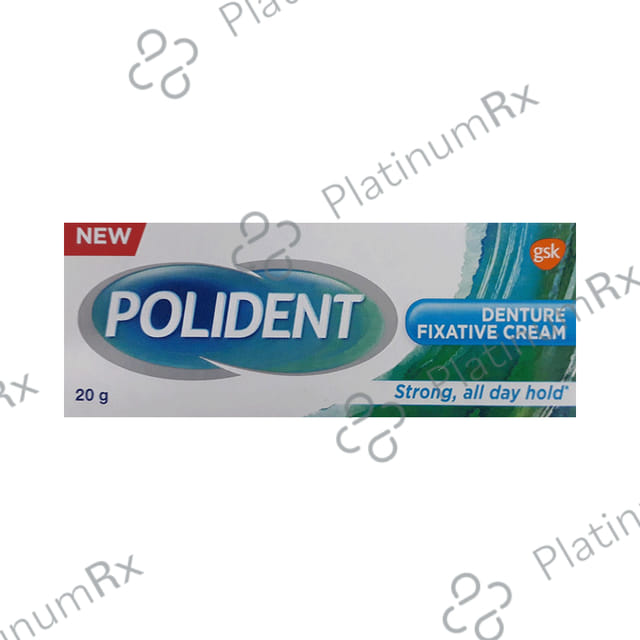 Polident Denture Fixative Cream