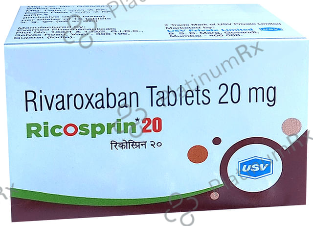 Ricosprin 20mg Tablet 15s