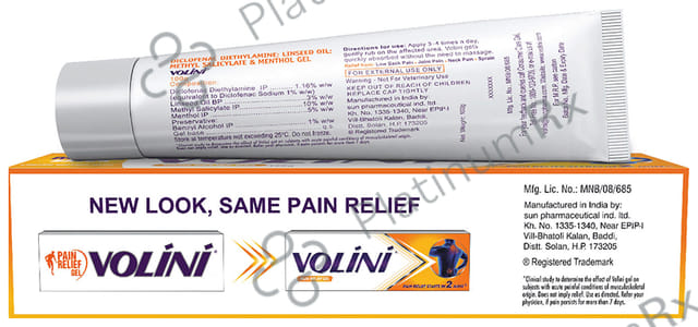 Volini Pain Relief Gel 100gm
