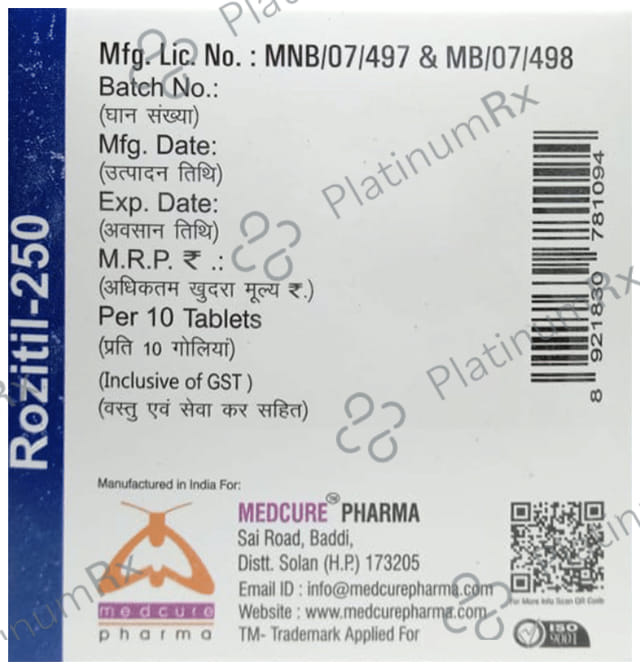 Rozitil 250mg Tablet