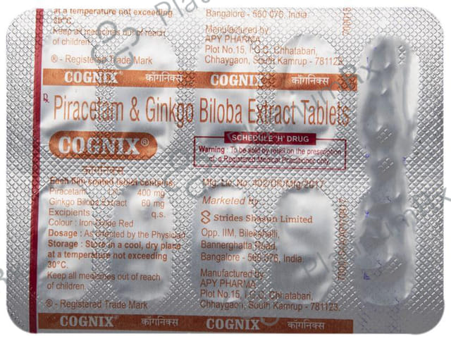 Cognix 60/400mg Tablet 10s