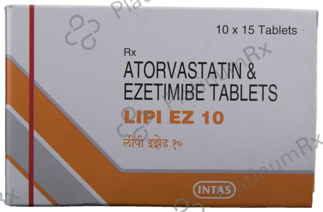 Lipi EZ 10/10mg Tablet 15s