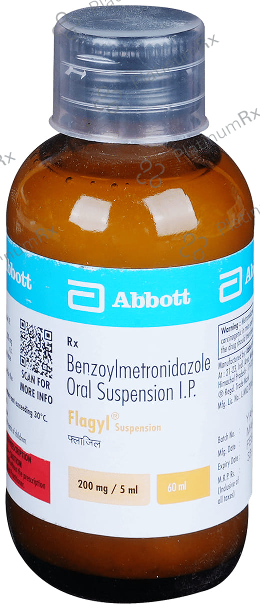 Flagyl 200mg Oral Suspension 60ml