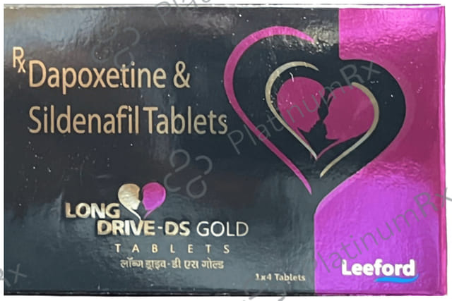 Long Drive DS Gold 60/100mg Tablet 4s