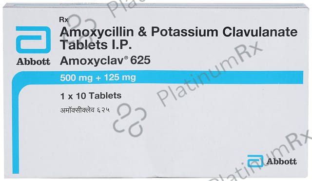 Amoxyclav 625mg Tablet 10s