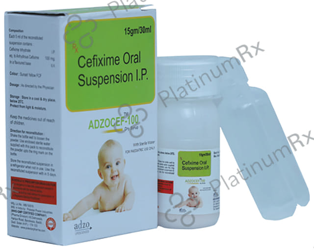Adzocef 100mg Dry Syrup 30ml