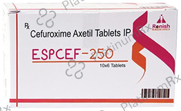 Espcef 250mg Tablet 6s