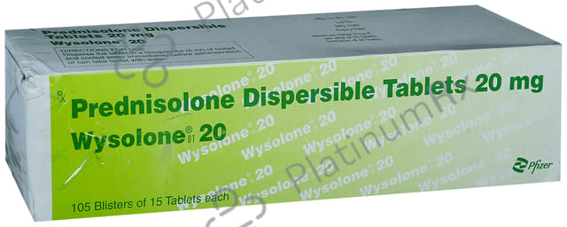 Wysolone 20mg Tablet DT 15s