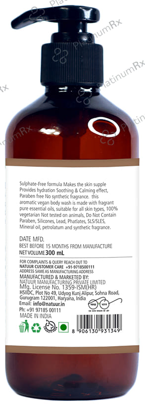 Natuur Anti-Aging & Aura Cleansing Body Wash Coffee & Salt