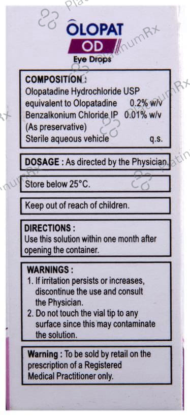 Olopat OD 0.2% Ophthalmic Solution 3ml