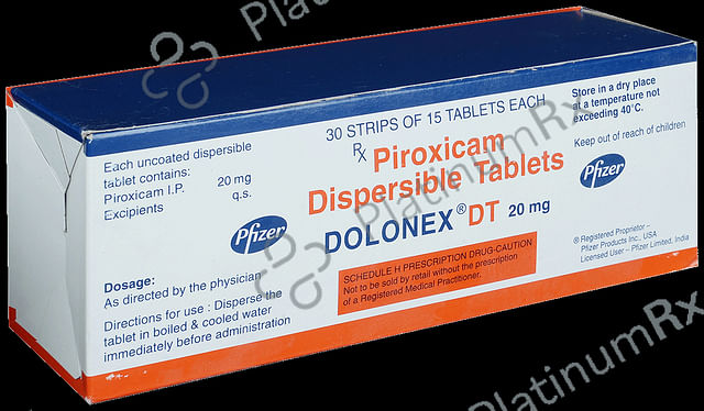 Dolonex DT 20mg Tablet 15s